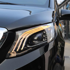 Conjunto de Faros Delanteros para Benz <span class=keywords><strong>Vito</strong></span> W447, Actualización Estilo Maybach, Lente de Proyector LED, Faros Delanteros para Auto, Accesorios Plug and Play - Product Image 2