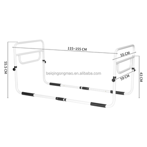 Giường đường sắt cho người lớn tuổi-Có thể điều chỉnh chiều dài giường Hỗ trợ đường sắt, giường bên tay đường sắt-cạnh giường ngủ mùa thu ngăn chặn an toàn lấy thanh cho t - Product Image 3