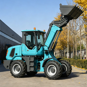 Mini-chargeuse sur pneus de 2,5 tonnes avec moteur Kubota, chargeuse frontale et attache rapide pour travaux agricoles et de construction - Product Image 1