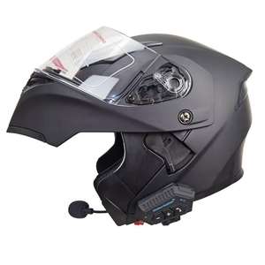 Casco de Motocicleta con Intercomunicador Bluetooth Personalizado OEM/ODM, Casco Inteligente con Certificación DOT - Product Image 2