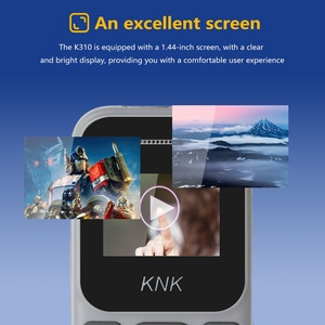 โทรศัพท์มือถือขนาดเล็ก K310 หน้าจอ 1.44 นิ้ว รองรับ OEM ODM พร้อมคีย์บอร์ด Qwerty แบตเตอรี่ 600mAh รองรับซิมคู่ รองรับภาษาเยอรมัน - Product Image 4