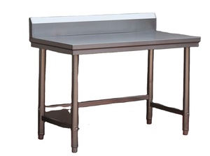 Fabbrica di buona Qualità Direttamente Da Cucina Piano di Lavoro Panca Con Oltre Mensola In Acciaio <span class=keywords><strong>Inox</strong></span> Tavolo di Lavoro - Product Image 5