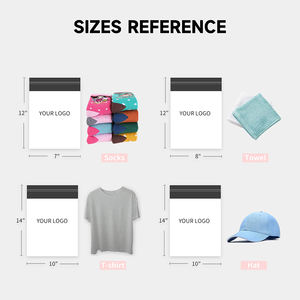 ถุงพลาสติกโพลีเมอร์ส่งซองจดหมายสำหรับเสื้อผ้าเป็นมิตรกับสิ่งแวดล้อมโลโก้สีชมพู - Product Image 5