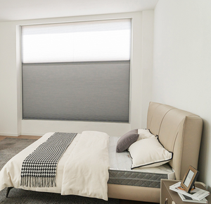 ม่านม้วนทรงเซลลูลาร์อัจฉริยะสำหรับใช้ตกแต่งบ้านหน้าต่างแบบรังผึ้งทั้งกลางวันและกลางคืน - Product Image 6