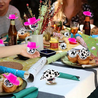 Décoration de gâteau en verre en forme de boule miroir, thème disco, fête d'anniversaire, style européen, 3 cm