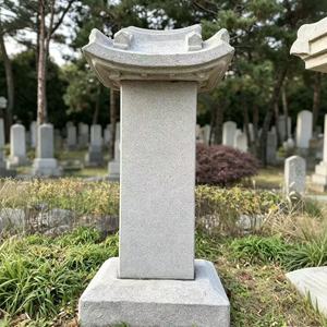 <span class=keywords><strong>Stèle</strong></span> commémorative en granit <span class=keywords><strong>de</strong></span> style pavillon coréen, gravée sur mesure, pour cimetière et jardin - Product Image 5