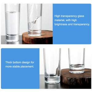 Vente en gros de mini gobelet 60ml personnalisés pour dégustation de <span class=keywords><strong>tequila</strong></span> whisky grands verres à liqueur droits de 2oz - Product Image 4