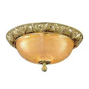 2023 Classic brass crystal lamp for bed room