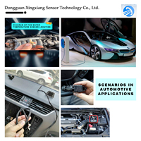 Sensor de Temperatura NTC con Montaje DIP para Motor de Vehículo Eléctrico y Sistema de Control Electrónico, Gestión Térmica XTSA104F3950