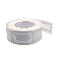 Étiquette RFID passive imprimable SLIX 2 Chip ISO15693 HF 80x50mm/50x50mm, autocollant pour le suivi des livres en bibliothèque