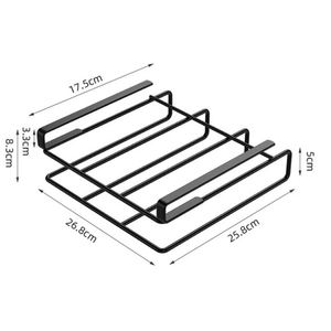 Clever Metal Kitchen Butcher Vertical Under Cabinet Cutting Board <b>Storage</b> Organizer Cabinet Chopping Block Cutting Board <b>Storage</b> - Product Image 5