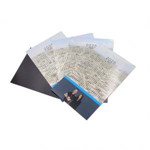 Aimant publicitaire personnalisé pour cartes de visite, Calendrier magnétique 2025, Cadeaux promotionnels, Aimant de réfrigérateur en papier pour cartes de visite - Product Image 3