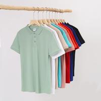 Vente en gros T-shirts polo de golf décontracté d'été pour hommes chemises polo de luxe élégant brodé à manches courtes pour hommes