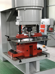 Nhà máy thủy lực ironworker thủy lực tự động cắt và đấm máy - Product Image 6