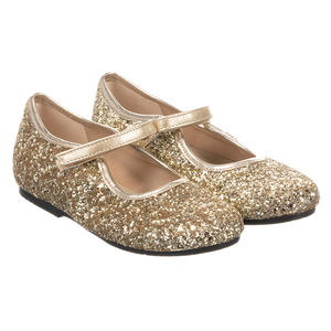 Sur Mesure Chaussures Plat Enfant Paillettes Cuir Mary Jane Designer Espagnol Chaussures - Product Image 5