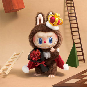 Labubu POP MART Original les Monstres Let's Checkmate Series Vinyl Plush Toys Doll King <span class=keywords><strong>Queen</strong></span> Hanging Card Pendant Keychain - Product Image 3
