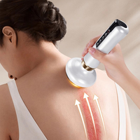 Masseur à ventouses électrique Gua Sha sans fil avec aspiration sous vide, pression négative et chaleur pour le dos, le visage, les mains et les pieds