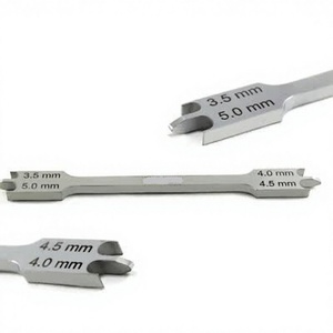Optitech Healthcare Calibrador de Altura de Bracket Dental QR-7409 3.5 4.0 4.5 5.0 mm Manual Plateado Grado Quirúrgico Clase I 18 Posiciones de Mandíbula - Product Image 1