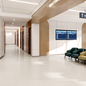 Rivestimento per Pavimenti in PVC Impermeabile e Antiscivolo OEM ODM, Pavimentazione in Vinile Durevole in Rotoli per Scuole, Ospedali e Negozi - Product Image 6