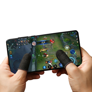 Găng Tay Màn Hình Cảm Ứng, Găng Chống Trượt Chơi Game Trên Điện Thoại, Bằng Sợi Bạc Và Ngón Cái, Dùng Để Chơi Game - Product Image 3