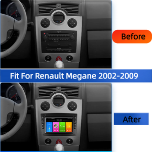 Navigateur GPS 7 pouces pour Renault Mégane 2 2002-2009, unité principale Android pour voiture avec Carplay et garantie d'un an - Product Image 3