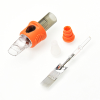 Aiguilles de cartouche de tatouage jetables en acier inoxydable 316, stérilisées à l'oxyde d'éthylène, certifiées CE, couleur or, sans formaldéhyde, pour tatouage permanent