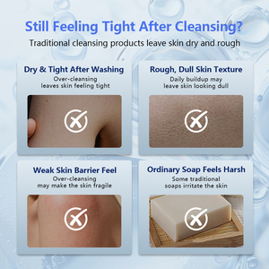 Private Label GHK-Cu <strong>Blue</strong> Copper Peptide Jelly <strong>Soap</strong> Barrier Repair Rejuvenating Cleansing <strong>Soap</strong> 100g OEM/ODM High Potency PH - Product Image 2