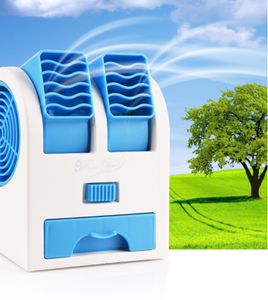 Ventilador de Mesa Portátil Multifuncional de Bajo Consumo, Mini Enfriador de Aire USB - Product Image 2