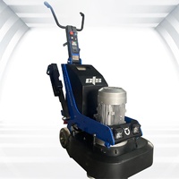 Machine à poncer les sols industrielle de 630 mm, 4 têtes, 7,5 kW, 220 V/380 V, 300-1800 tr/min, CE