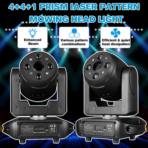 Luces de Cabeza Móvil Led Tipo Beam con Efecto Láser y Patrones <span class=keywords><strong>DMX512</strong></span> para DJ, Discoteca y Fiestas en Casa, Equipo de Iluminación para Escenario - Product Image 3