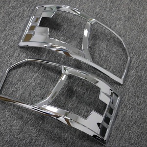 Auto Exterior Accessories Abs Material Black Chrome <b>Head</b> Light <b>Cover</b> - Product Image 3