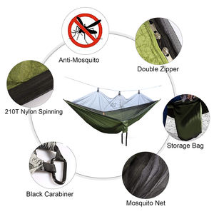 <span class=keywords><strong>Hamaca</strong></span> portátil para acampar al aire libre, con mosquitera - Product Image 5