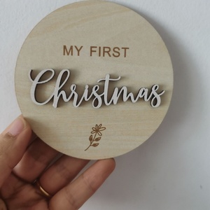 <span class=keywords><strong>Mon</strong></span> <span class=keywords><strong>Premier</strong></span> Noël de Bébé, Ornement en Bois Personnalisé pour <span class=keywords><strong>Premier</strong></span> Noël de Bébé, Plaque Souvenir de Noël pour Bébé en Bois - Product Image 2