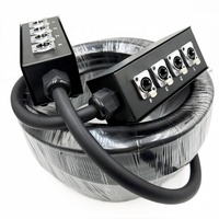 Câble Serpent RJ45 CAT6 4 Canaux pour Connectivité Audio Numérique et DMX dans les Écrans LED et les Systèmes XLR