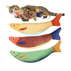 Juguetes para gatos Simulación de peces Menta Autocalentamiento Aburrimiento Dentición Teaser resistente a mordeduras Palo para gatos Gatito Suministros para mascotas Juguetes para gatos - Product Image 5