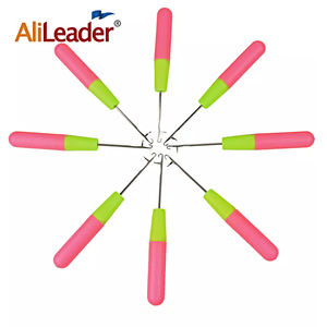AliLeader, mango <span class=keywords><strong>de</strong></span> plástico, pestillo <span class=keywords><strong>de</strong></span> acero inoxidable, agujas <span class=keywords><strong>de</strong></span> gancho <span class=keywords><strong>de</strong></span> ganchillo para el cabello, venta al por mayor - Product Image 1