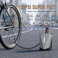 Démarreur de batterie Wolf GF01 à démarrage rapide, courant de crête 800A, avec gonfleur de pneus et compresseur d'air, éclairage LED