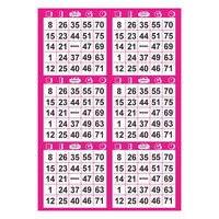 Tarjetas de Bingo Personalizadas con Diseño Gratuito, Tarjetas de Bingo Reutilizables de 75 Bolas con Papel Offset de Cartón, Tamaño y Color Personalizados, Venta al Por Mayor