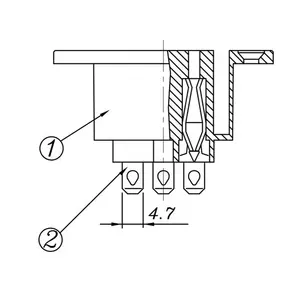 15A250V IEC60320 C13 AC güç soket vida tipi fiş adaptörü güç soketi IEC C14 C13 dişi fiş tutucu 3 PIN JR-121 soket