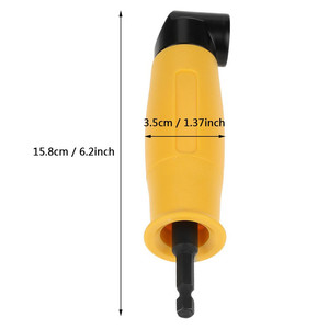 Nanrui 90 Degree Right Angle Socket Extension Rod 1/4 In Hex Drive Chrome Plated For Automotive Repair - Product Image 3