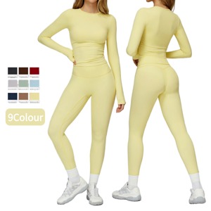 <strong>Women</strong> Yoga Pants Yoga Set Fitness Yoga Wear <strong>Shorts</strong> Leggings <strong>Jumpsuit</strong> Jackets Flare Sportswear ALuLu Bodysuits <strong>for</strong> <strong>Women</strong> SQ8519 - Product Image 1