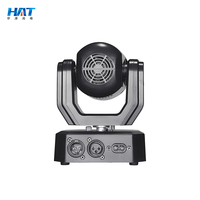 HAT Promotion Projecteur LED RGB Mini Moving Head Wash Light DMX512 Contrôle Dimmable pour Scène, Discothèque, KTV, Bar, Éclairage de Noël et de Fêtes