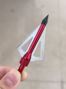 Personnalisé 100 Grain Chasse 3 Lames Fixe Arbalète Flèche Pointe Large Points Utilisés Comme Tir À L'<span class=keywords><strong>arc</strong></span> Accessoire De Chasse - Product Image 2