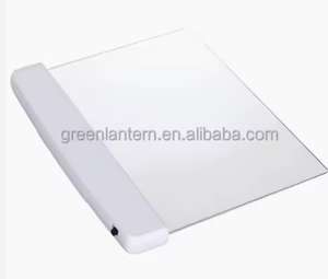 Lampe de lecture de nuit à LED portable en forme de cale, lampe de bureau plate pour la lecture de livres - Product Image 5