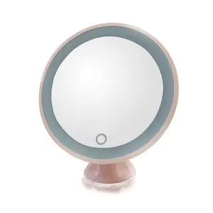 Miroir Mural Espelhos Espejo Con Luz De Maquillaje Magnifying Magnify Li-Battery 1500Mah Wall Mirror 5X 7X 10X Led Bath Mirror