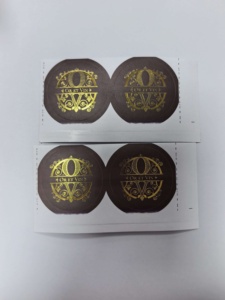 Étiquette adhésive personnalisée imperméable OEM ODM pour boissons et aliments, autocollant graphique en vinyle de dessin animé pour fruits, bière et toutes les boissons/aliments - Product Image 2