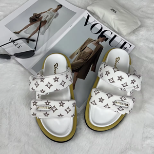 Sandalias de Plataforma con Punta Abierta y Tacón, Personalizadas con Logotipo, Estampadas, de Verano, para Mujeres y Señoras, Venta al Por Mayor - Product Image 1