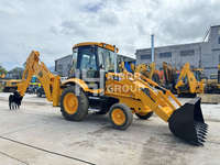 Chargeuse-pelleteuse JCB 3CX d'occasion, moteur hydraulique en excellent état, faible coût, faible nombre d'heures, machine hydraulique à prix avantageux