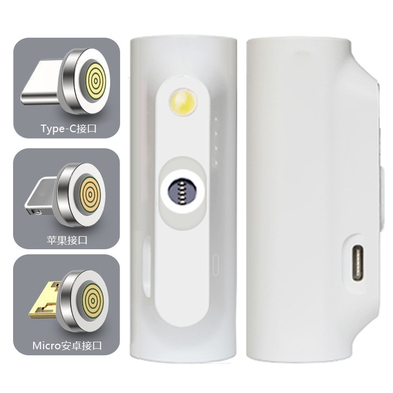 Chargeur portable 5000 mAh - Blanc