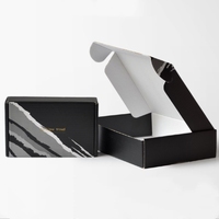 Boîtes de papier ondulé personnalisées pour le commerce électronique Boîtes de papier pliantes artisanales pour l'emballage de produits